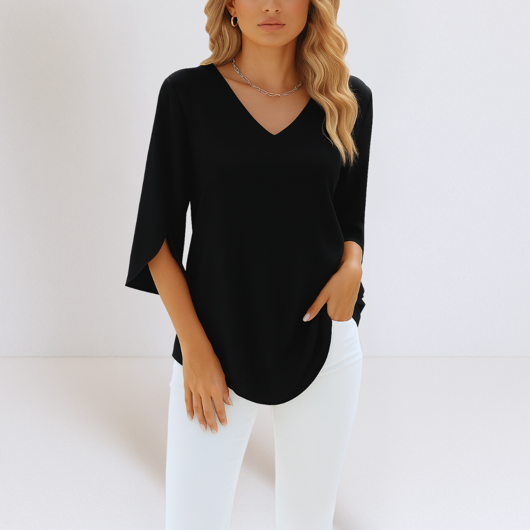 Sofía | Elegante blusa de mangas abiertas