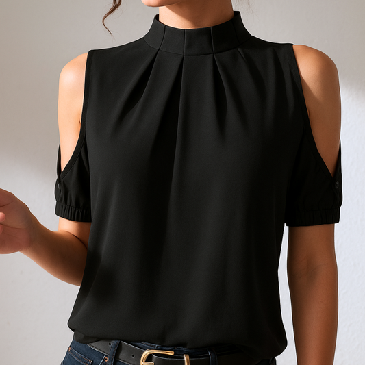 Indira | Blusa con mangas partidas