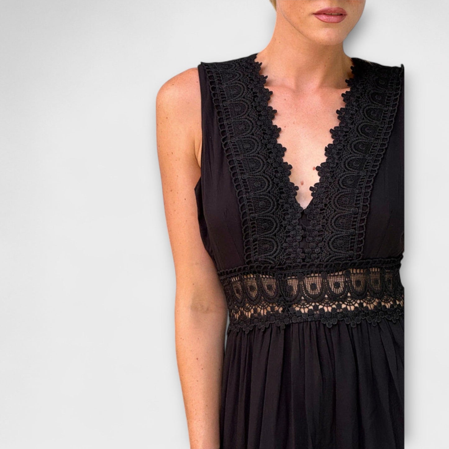 Lidia | Vestido con encaje