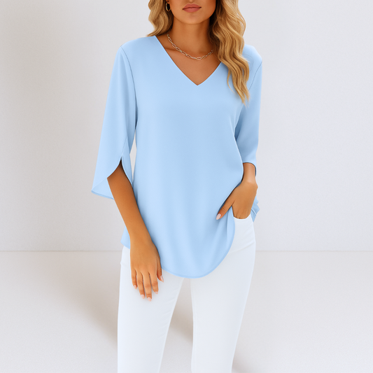 Sofía | Elegante blusa de mangas abiertas