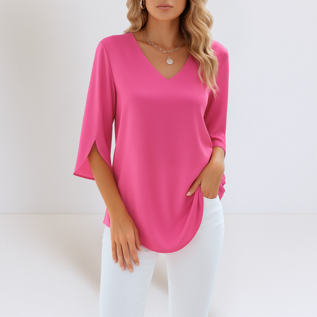Sofía | Elegante blusa de mangas abiertas