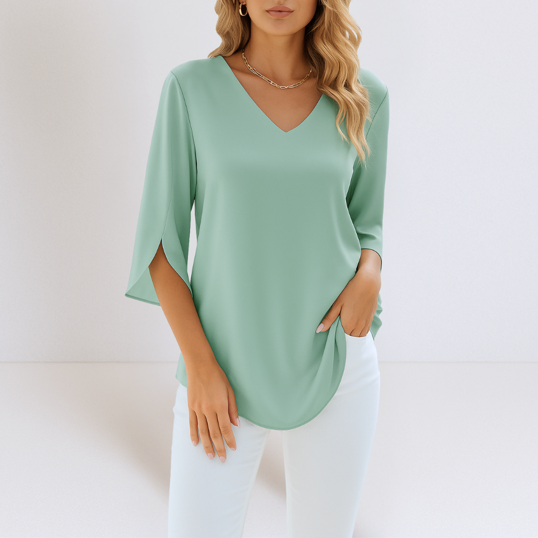 Sofía | Elegante blusa de mangas abiertas