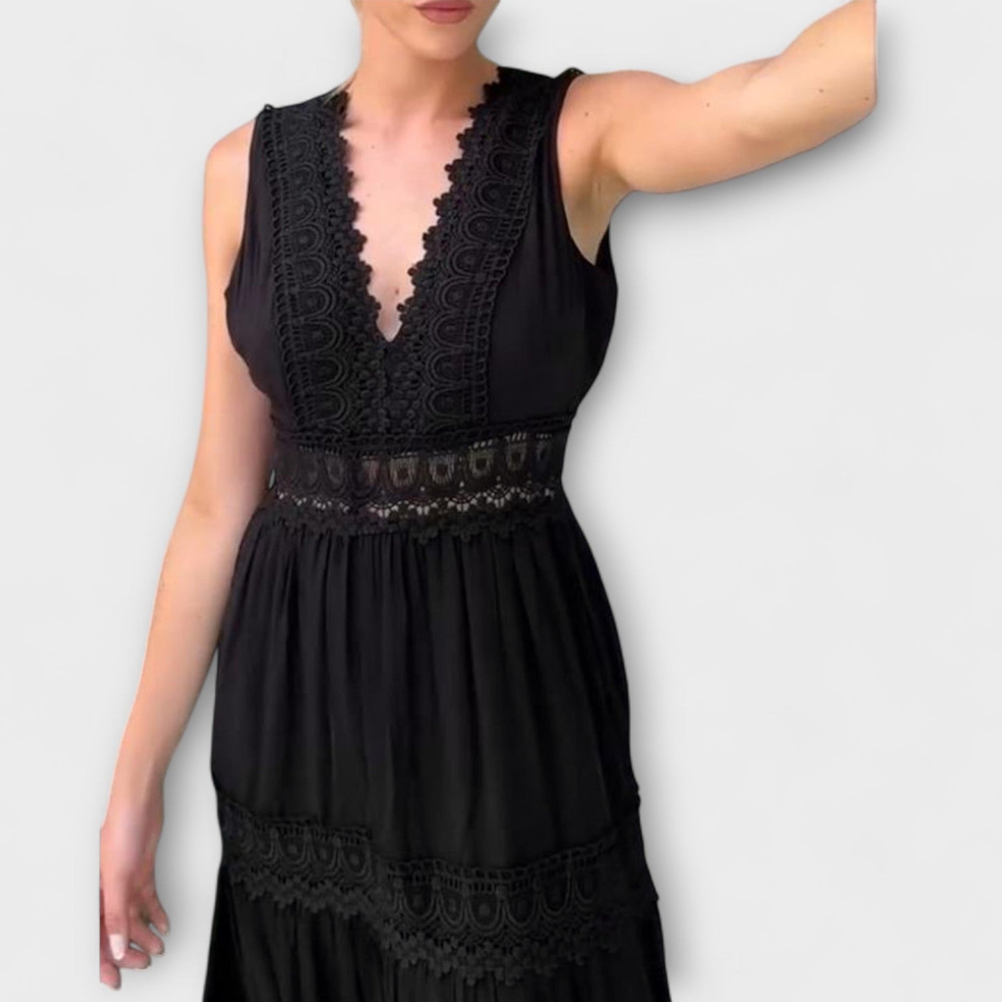 Lidia | Vestido con encaje