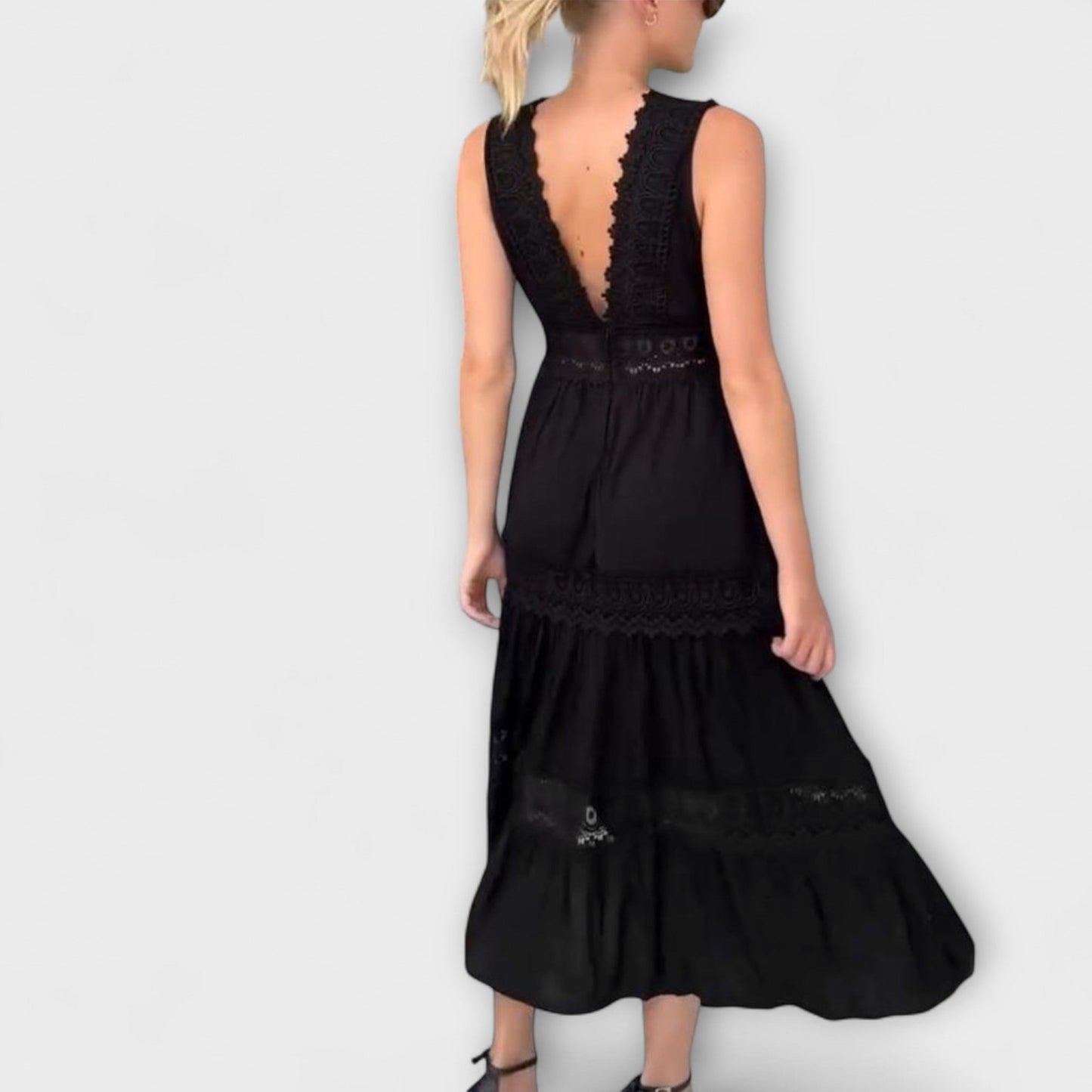 Lidia | Vestido con encaje
