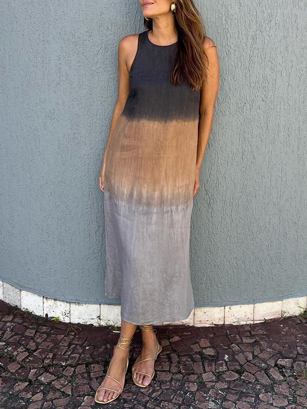 Serena | Vestido elegante con estampado natural