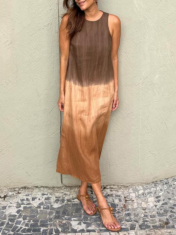 Serena | Vestido elegante con estampado natural